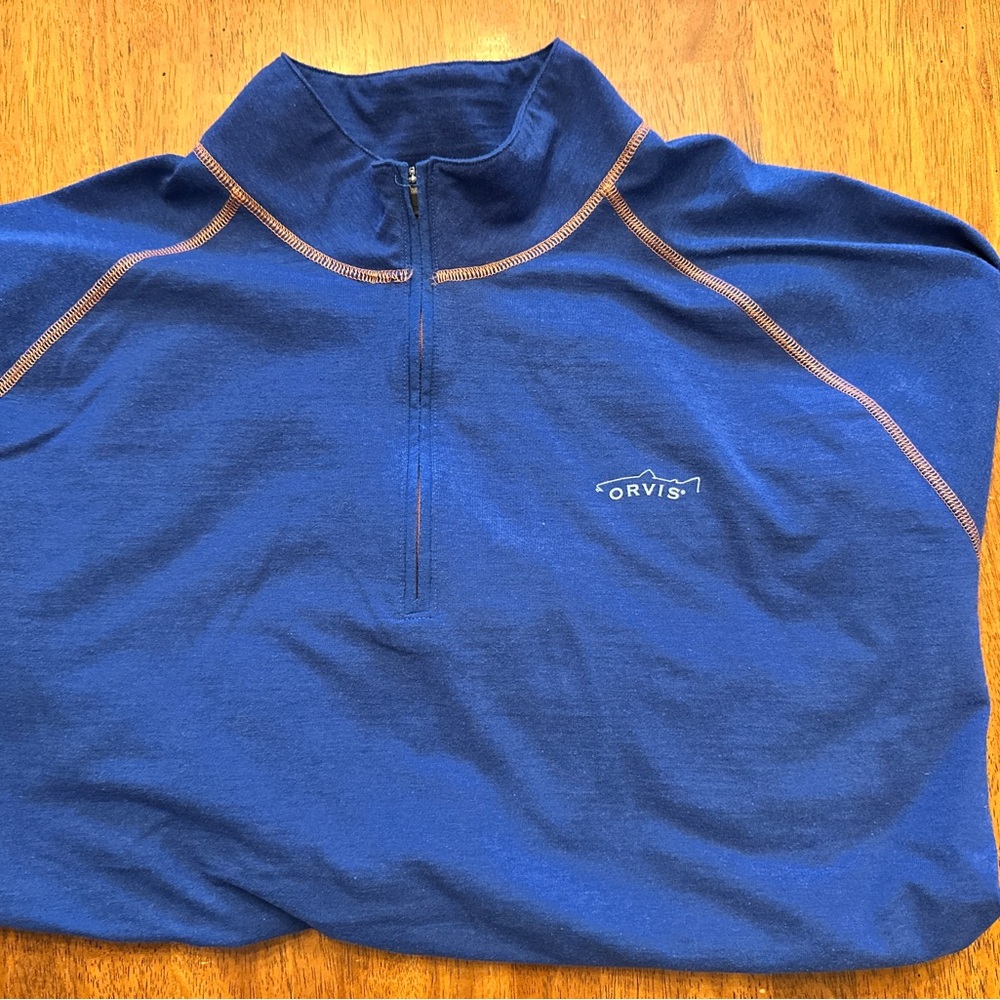 Orvis Trout Bum 1/4 zip pullover